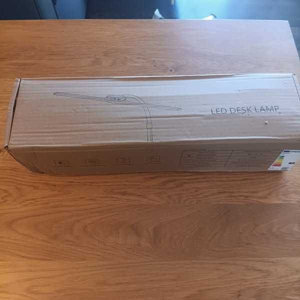 НОВА! LED настолна лампа с двойна глава, щипка 22W