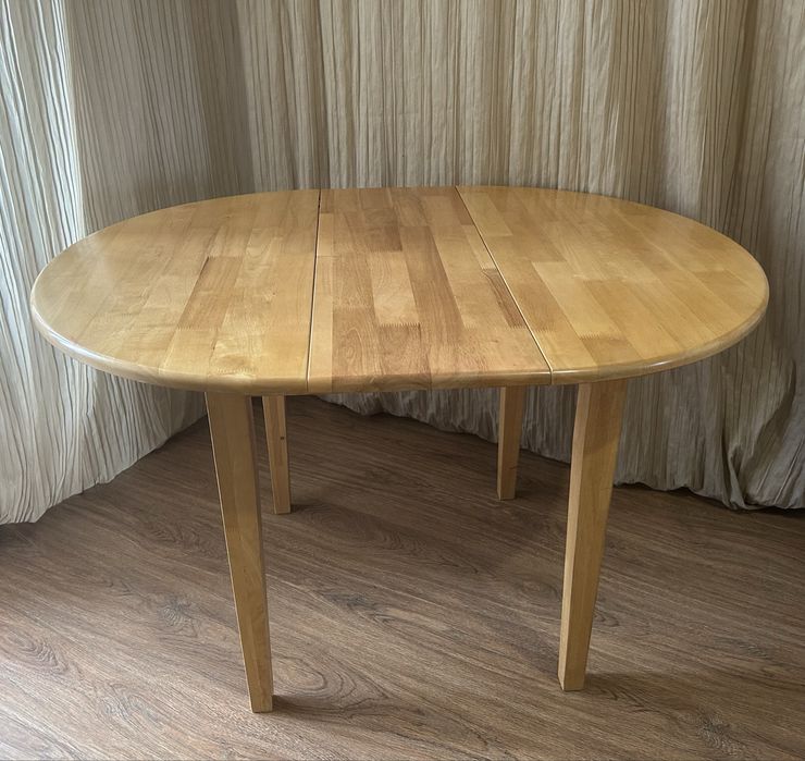 Стол круглый раздвижной массив сосны Россия