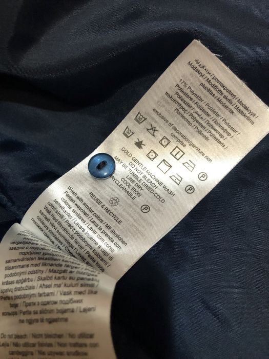 Geaca gravide bleumarin