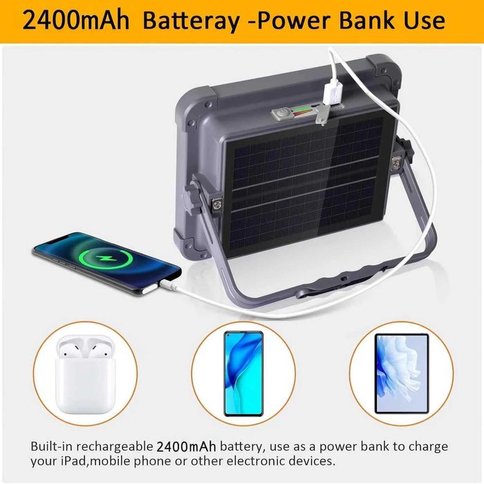 LED работна лампа 100W преносима