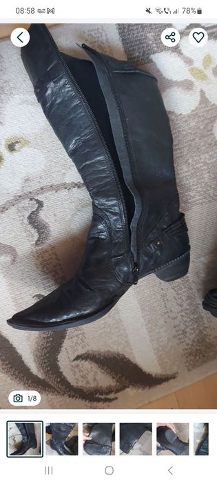 Cizme piele naturala dama36