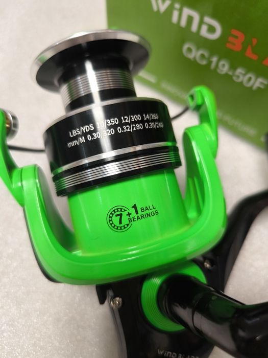 SET 4 Mulinete WIND BLADE QC 5000 7 Rulmenti NEW 2024