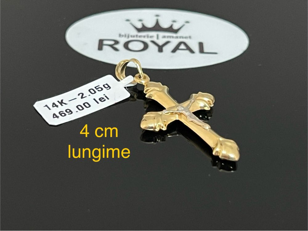 Bijuteria Royal CB : Pandant aur 14k 2,05 grame