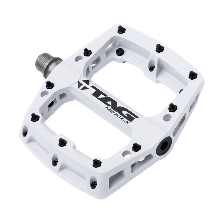 Tag Metals T3-Nylon White Flat Pedals Качествени Платформи Педали
