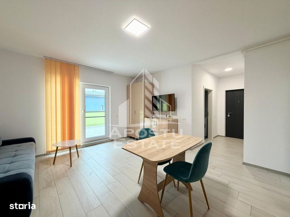 Apartament cu o camera, centrala proprie, loc de parcare, Ghiroda