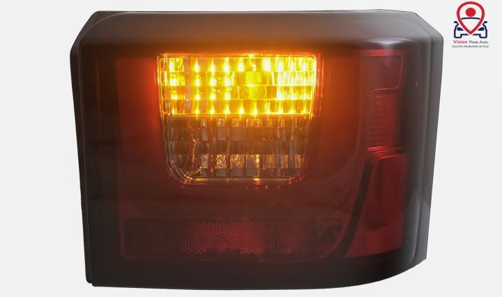 Stopuri LED Light Bar compatibil cu VW T4 Transporter Caravelle Multivan (1990-2003) Rosu Fumuriu T