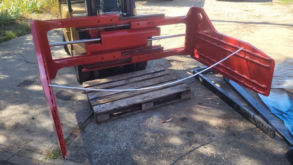Cleste hidraulic stivuitor baloti deseuri reciclabile clamp presa