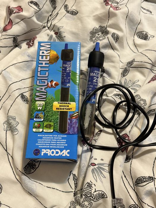 Incalzitoare acvariu si filtru aer pesti