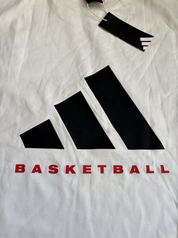 Tricou Adidas Tee Basketball XXL, unisex