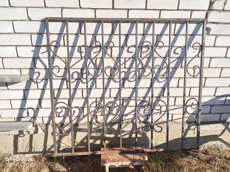 Металлические решётки бу