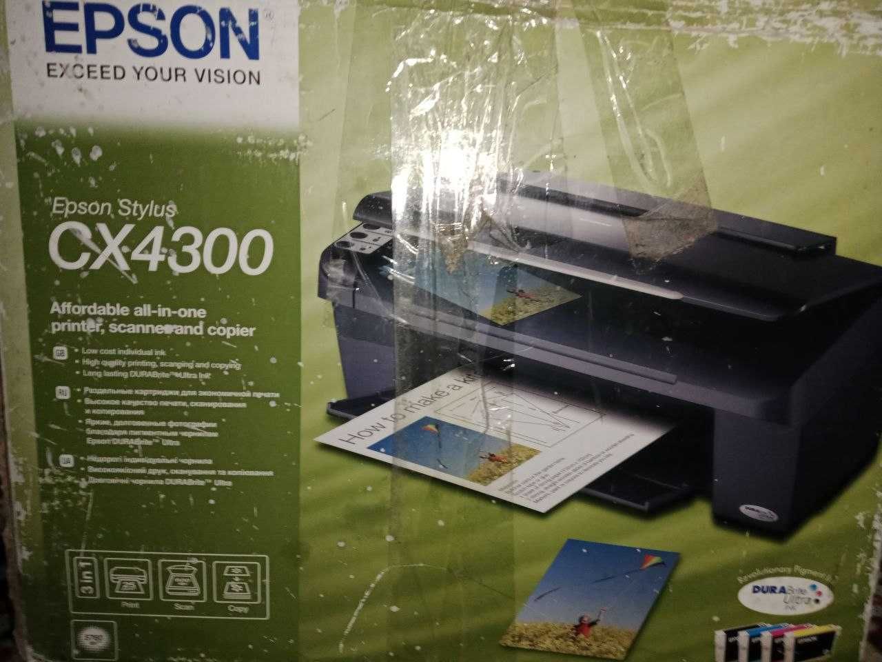 МФУ Принтер Epson stylux cx4300