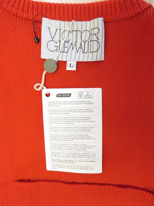Плетен топ Victor Glemaud с отворен гръб, M - L, нов