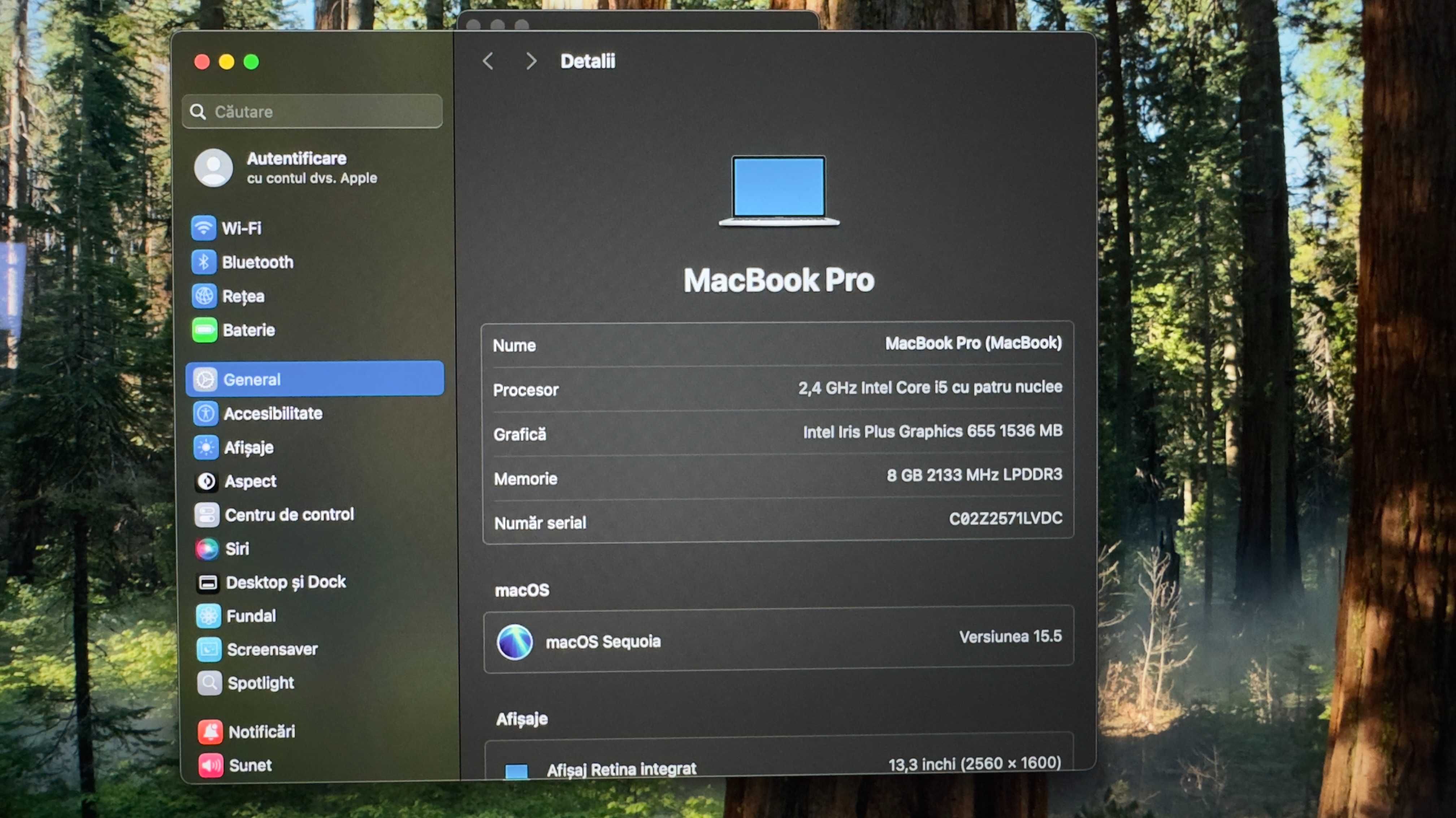 MacBook Pro 13 2019 Touchbar A1989 (4 port-uri USB-C)