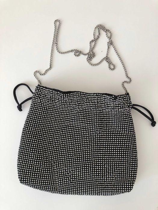 Stradivarius Мини чанта с кристали