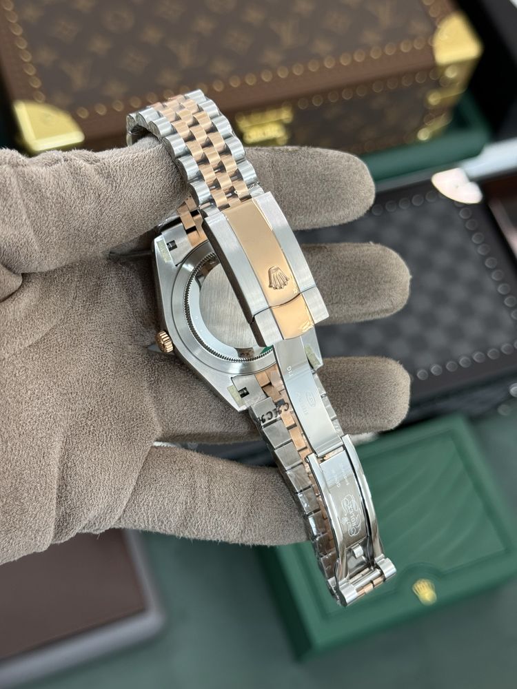 Rolex Date-Just 41 Two Tone Choco Dial