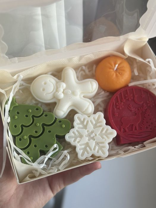 Коледни свещи/кутии