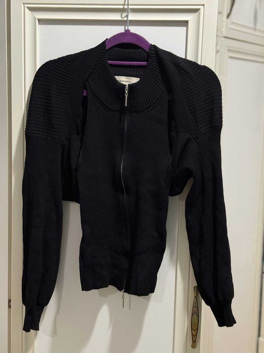 Двойка (укороченный свитер + безрукавка)