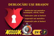 Deblocări uși Brașov - Înlocuire Yale și Butuci