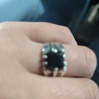 Кольцо серебро 17 размер