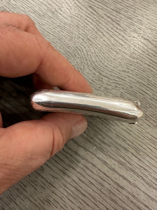 Silver vesta case. Сребърен кибритник. 1913г антика