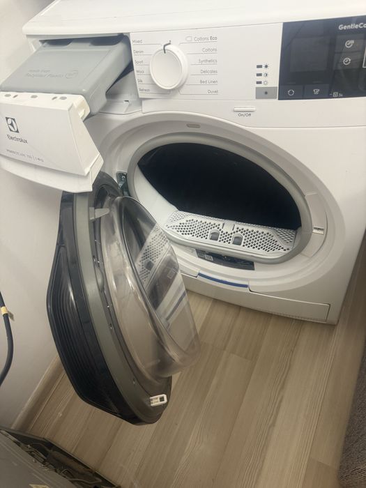 Masina de spalat eco tech,Masina de uscat rufe electrolux