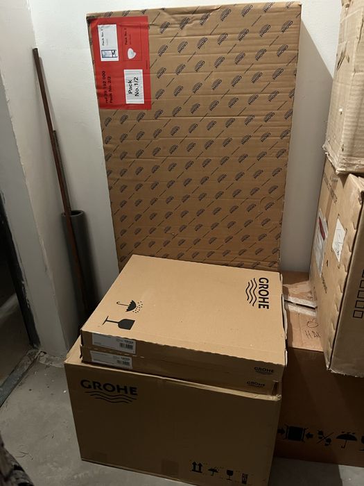 Структура за вграждане Grohe Solido с тоалетна чиния