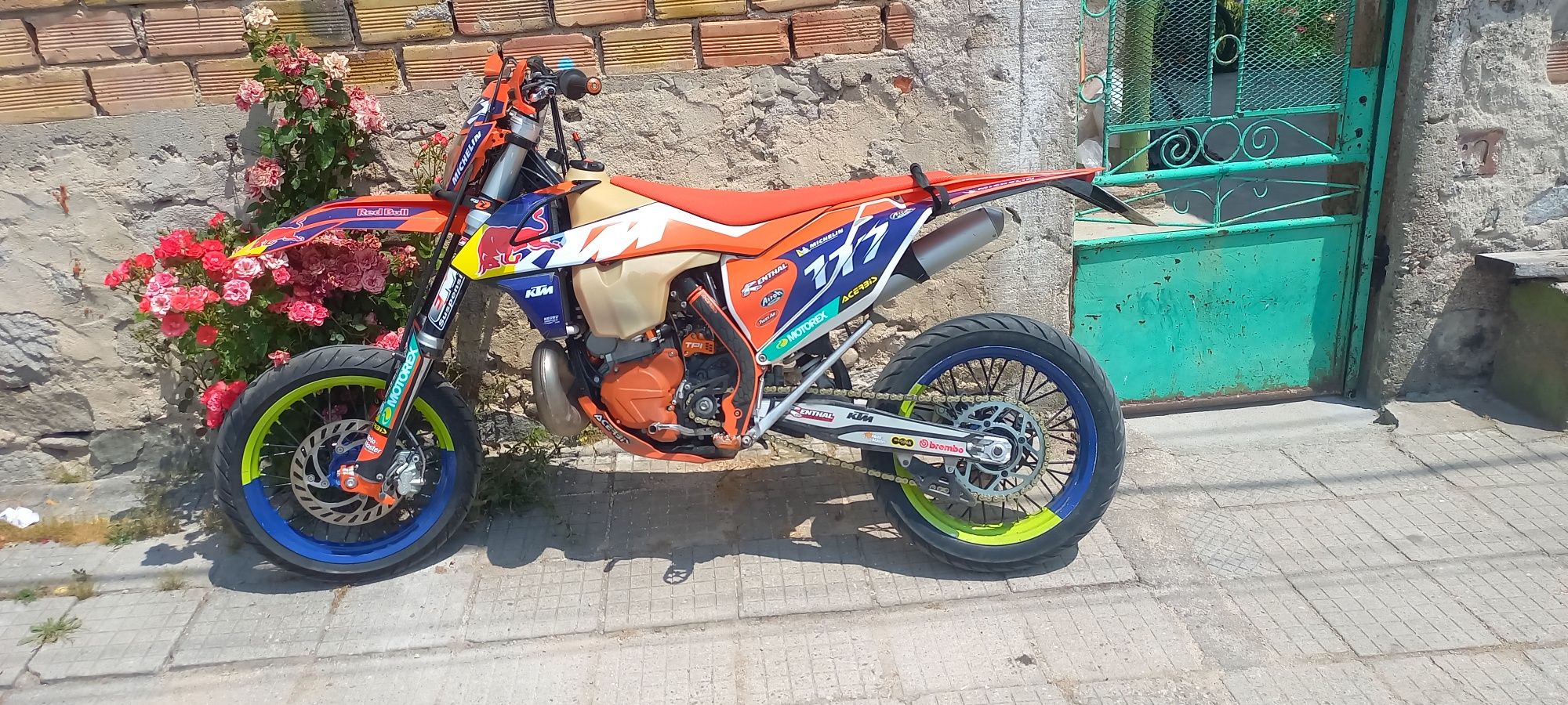 Супермото Капли за Ktm exc 2018