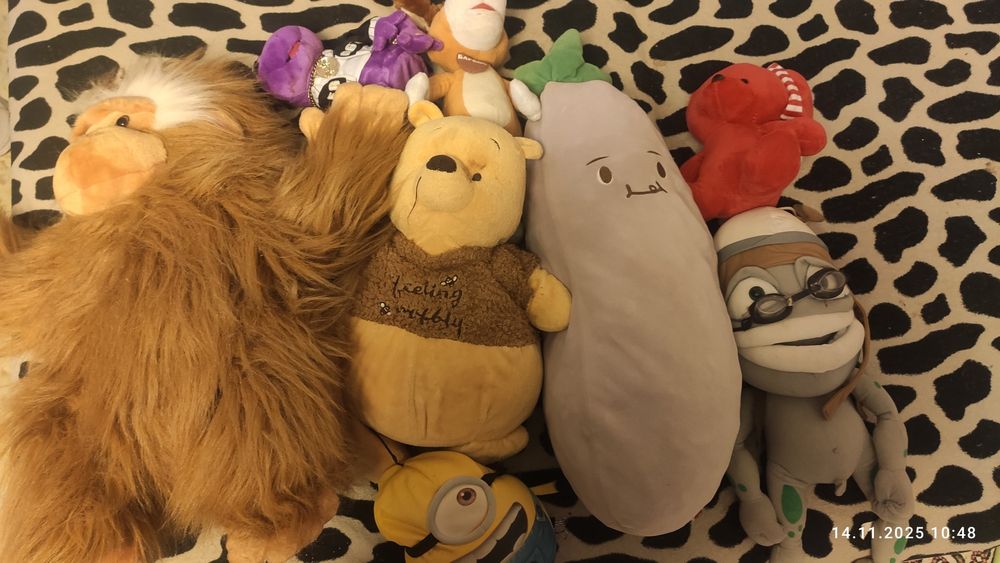 Игрушки мягкие бу