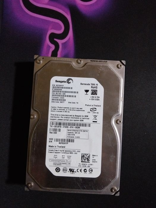 HDD 320gb Seagate