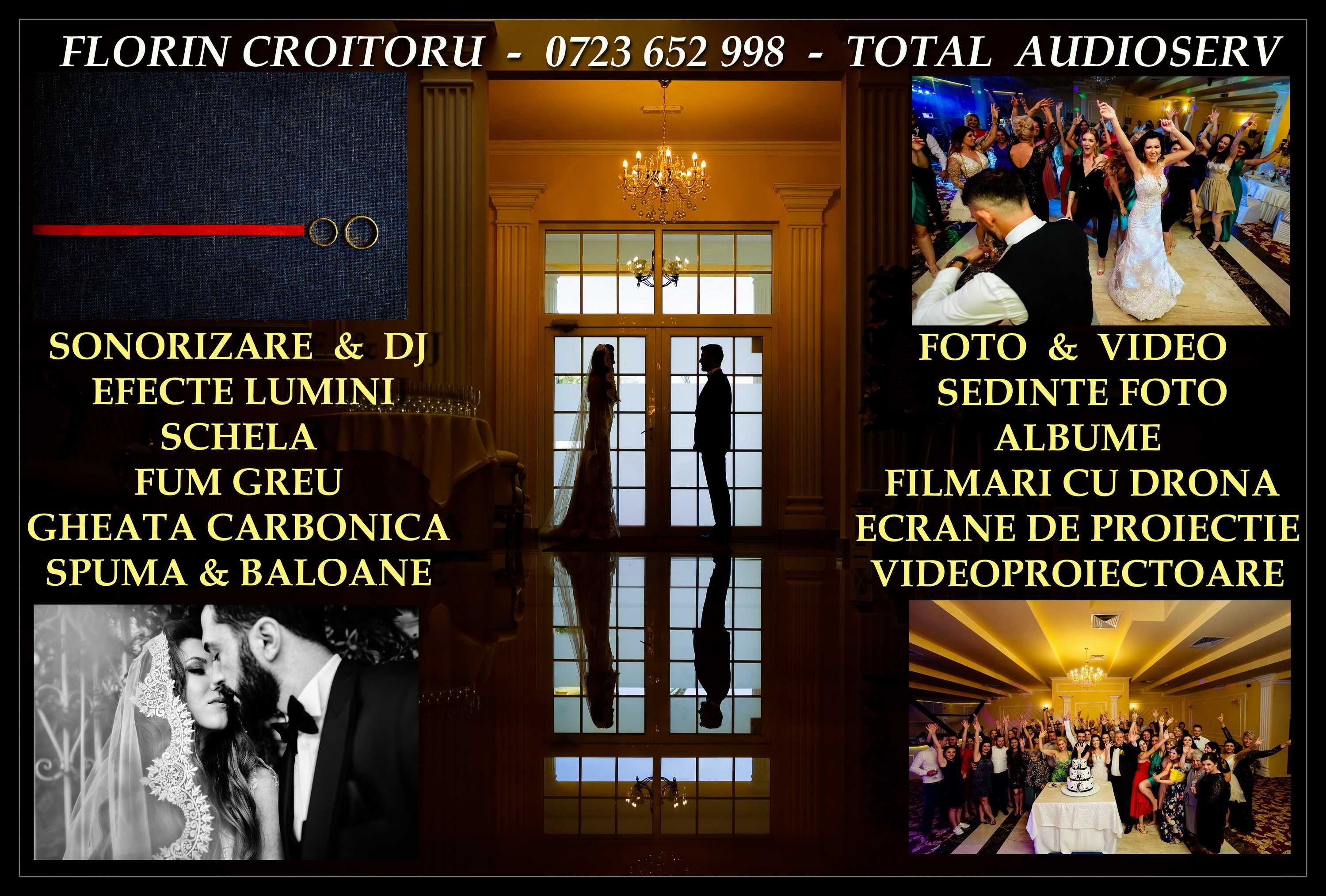 Dj,Foto,Video,Fum greu dansul mirilor,masini baloane,lumini,