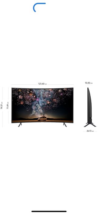 TV LED Curbat Smart SAMSUNG 138 cm