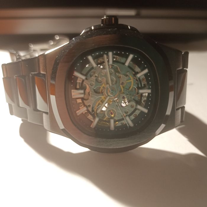 Автоматичен мъжки часовник тип скелетон