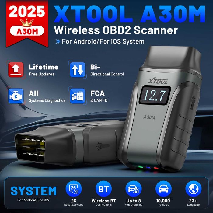 Tester diagnoza auto, Original Anyscan A30M, Xtool
