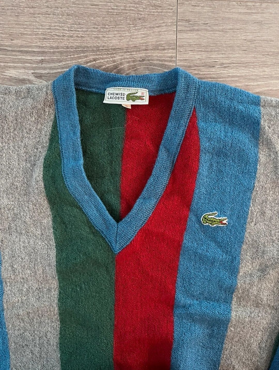 LACOSTE (XL) pulover premium retro