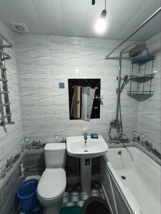 С ремонтом 2х комнатная квартира на 5-этаже Адрес Гагарина Корзинка!!