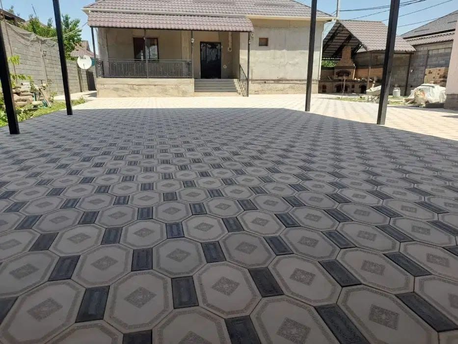 Укладка брусчатки