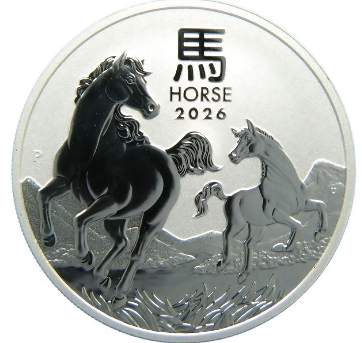 1 oz, Лунар, 2026 - Година на коня