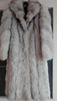 Палто и шапка от полярна лисица