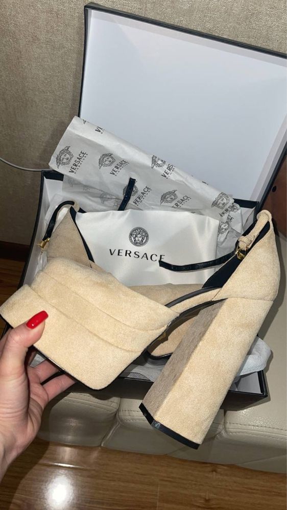 Каблуки Versace  Брац