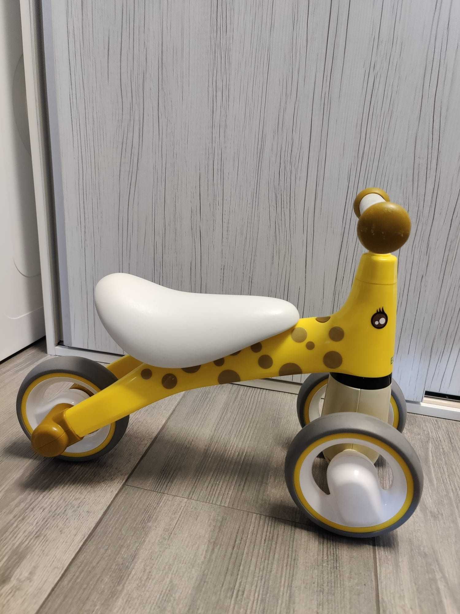 Bicicleta de echilibru pentru copii, roti duble, Ecotoys