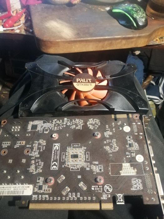 видеокарта palit GTX550 ti