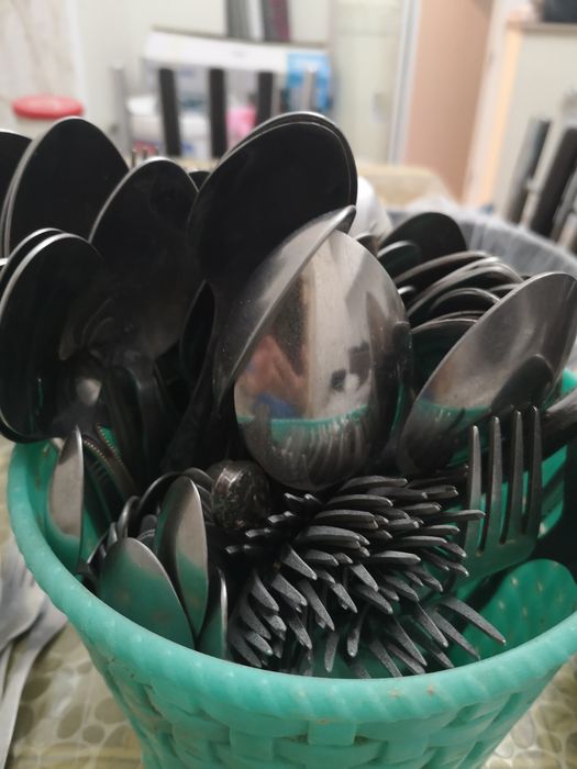 Ложки столовые, чайные, вилки