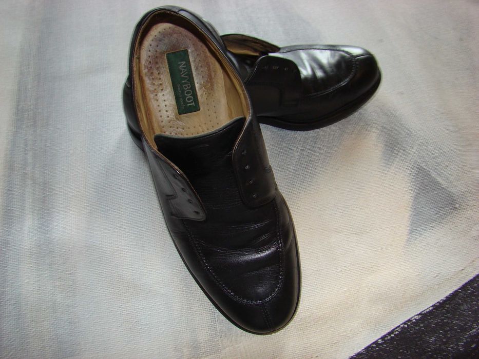 NAVYBOOT Shoes Split toe black leather 43