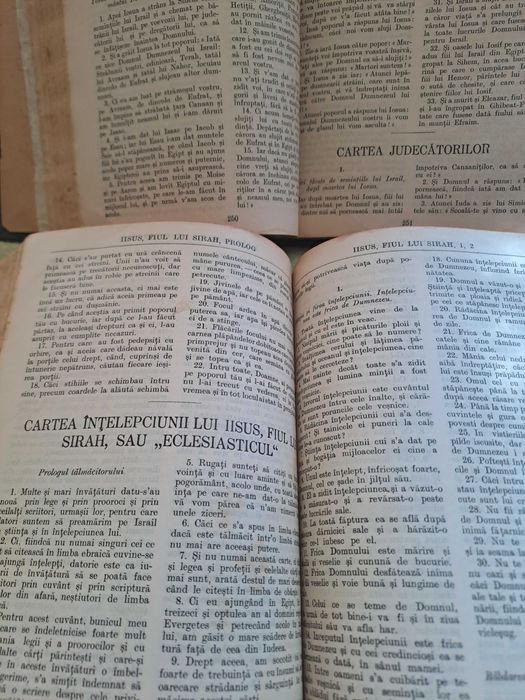 BIBLIA NITZULESCU-1912-Raritate pt.colectionari