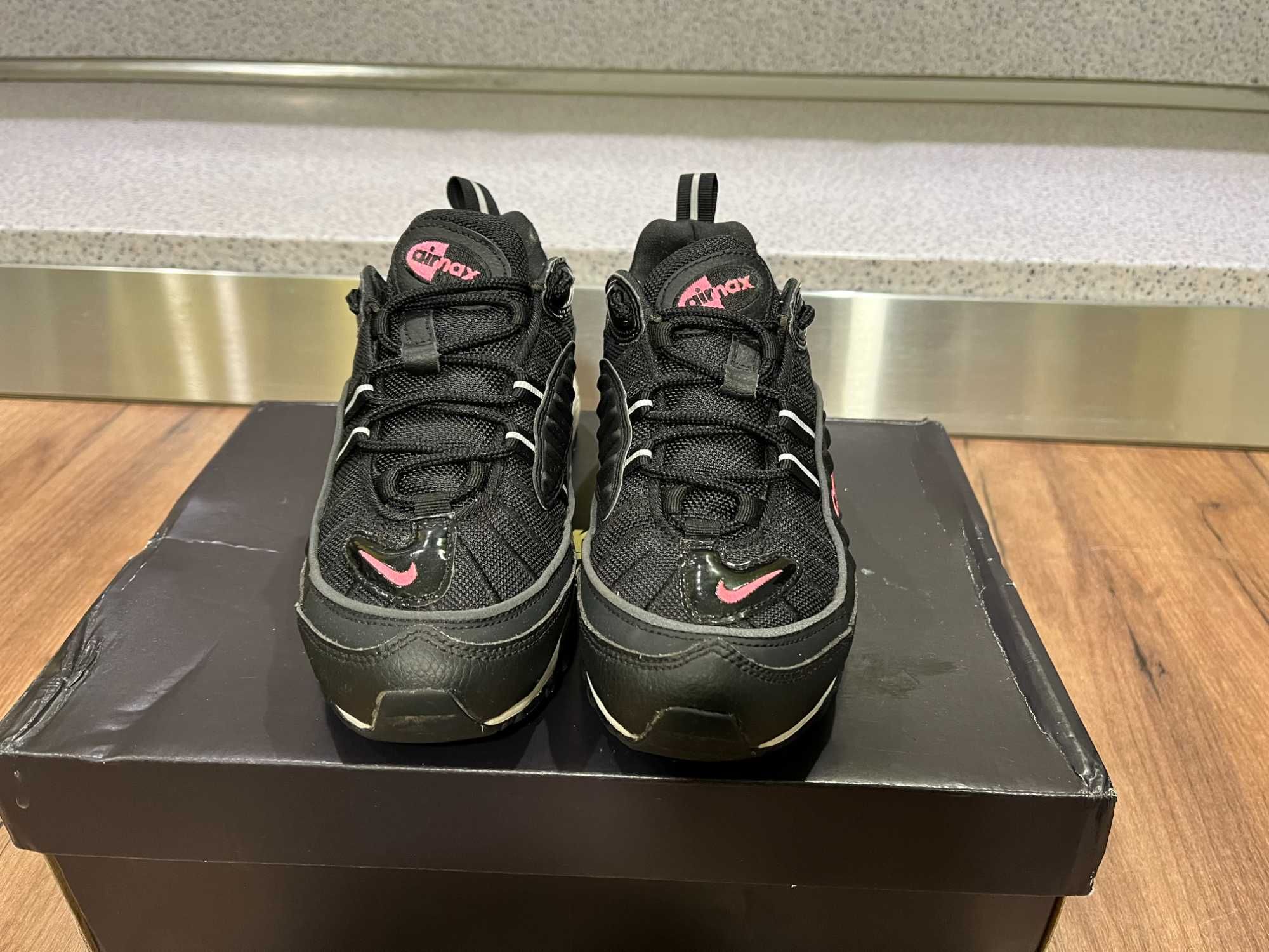 ОРИГИНАЛНИ *** Nike Air Max 98 Reflective /  Black Pink