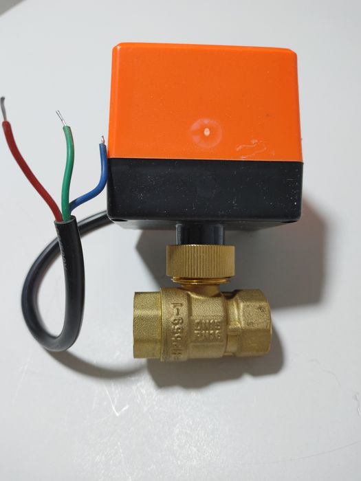 Robinet motorizat 1/2" sau 1" actuator servomotor vana 230V apa