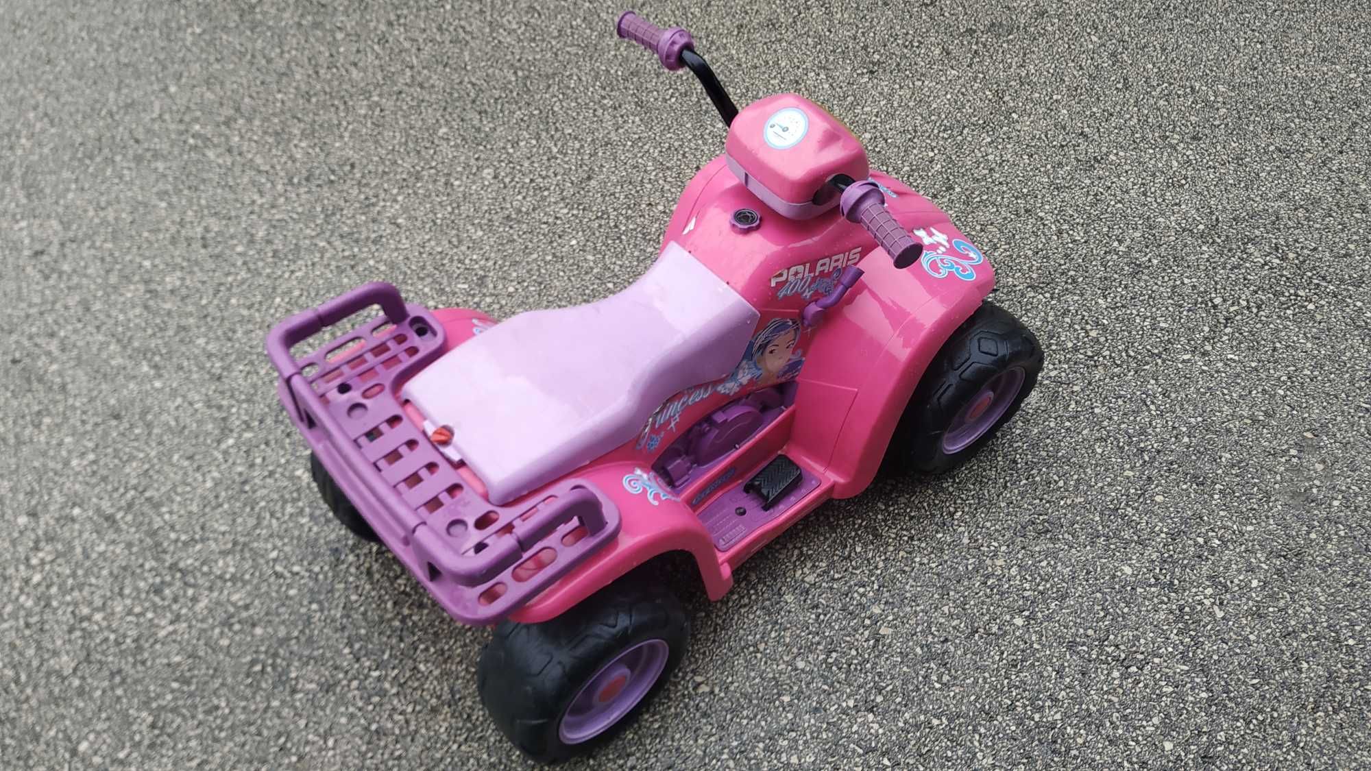 ATV - Детски електрически мотор с акумулатор - Polaris Princess 400