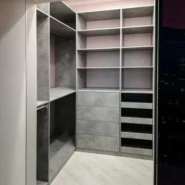 ГАРДЕРОБНЫЕ комнаты, шкафы по индивидуальным размерам ТОЧНО В СРОК.