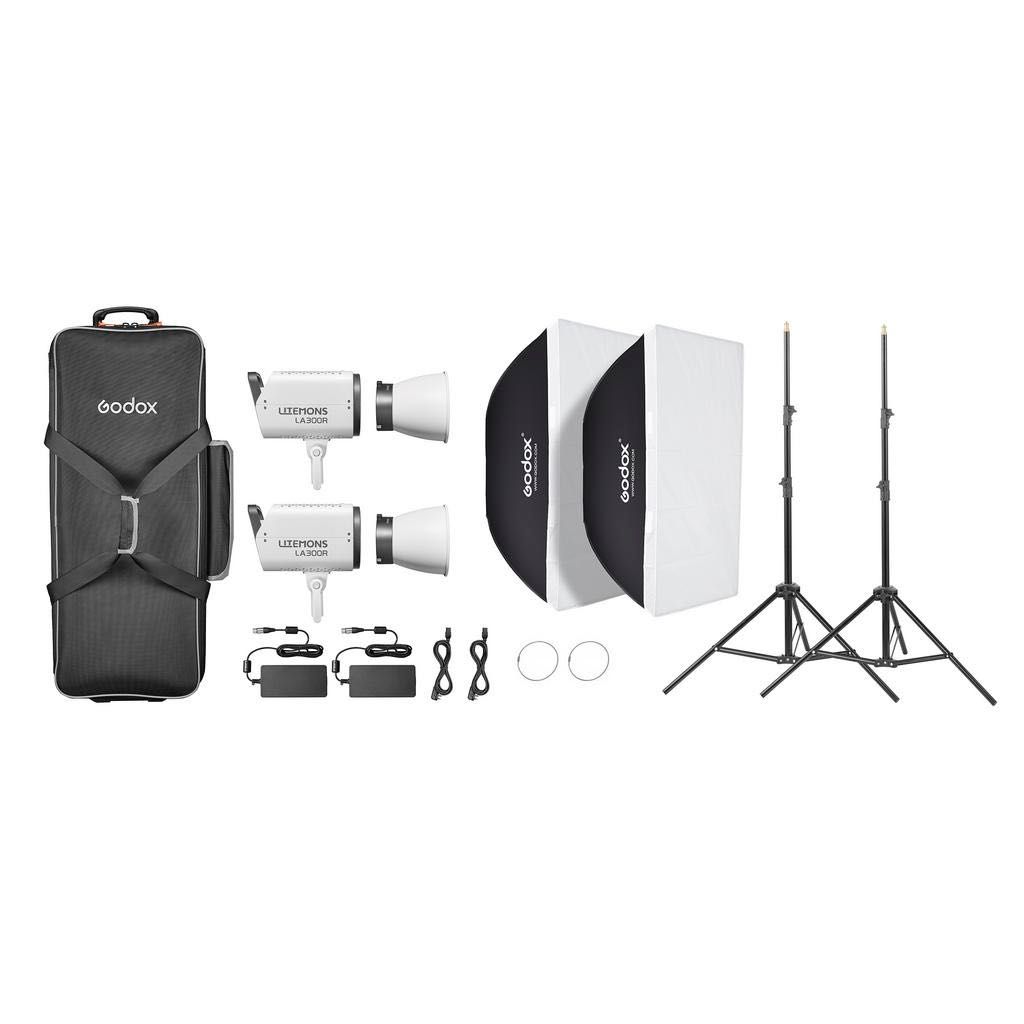 Комплект осветителей Godox Litemons LA300R RGB 2-Light Kit