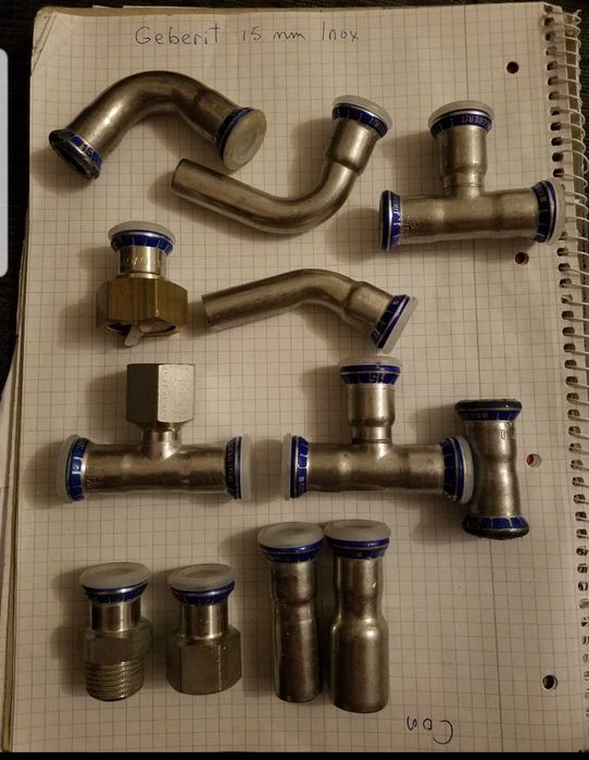 FItinguri Rems  inox viega si Geberit